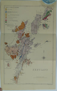 Peach, B.N and Horne, J. (1879). ‘The Glaciation of the Shetland Islands’, extract from the QJGS, v.35,