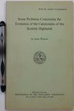 Watson, Janet. (1963). ‘Some Problems Concerning the Evolution of the Caledonides of the Scottish Highlands’, offprint of the Proceedings