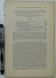 Peach, B.N and Horne, J. (1892).‘The Olenellas Zone in the Northwest Highlands of Scotland’, extract from the QJGS, v.48