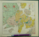 Memoir Skye (1904). Harker, Alfred The Tertiary Igneous Rocks of Skye. Memoirs of the Geological Survey