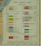 Geikie, Archibald (1876). Geological Map of Scotland. Edinburgh: W.&amp; A.K. Johnston. 1st edition. Scale 1:633,600 colour printed lithograph