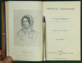 Somerville, Mary (1877). Physical Geography. London: John Murray, 7th revised edition, xv + 532 pp. Hardback presentation copy