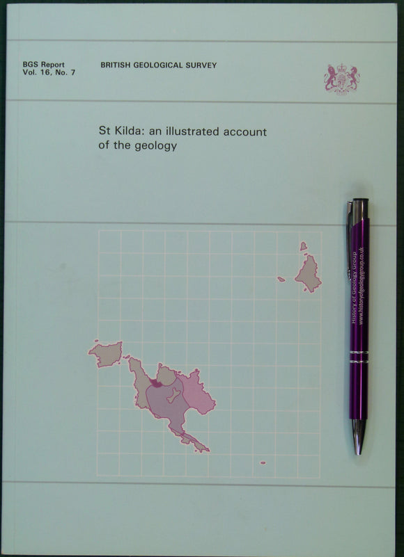 Memoir St. Kilda (1984). Harding, R.R. et al. St. Kilda; an illustrated account of the Geology. British Geological Survey [Scotland],