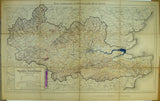 Lobley, J.L. (1892). ‘Contoured Map of the Thames Watershed, with the North East Part of the County of Kent. Royal Commission on Metropolitan Water Supply. b/w lithograph