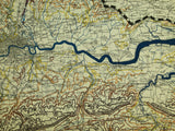 Lobley, J.L. (1892). ‘Contoured Map of the Thames Watershed, with the North East Part of the County of Kent. Royal Commission on Metropolitan Water Supply. b/w lithograph
