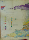 Trinidad (1961). Geological map of Trinidad. Petroleum Association of Trinidad. 1:100,000 scale, 92 x 117cm folding to 92 x 58.5 cm. Colour lithograph