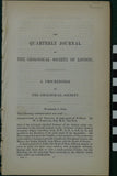 Hamilton, W.J. (1845). ‘Observations on the Geology of some parts of Tuscany’ extract from the QJGS