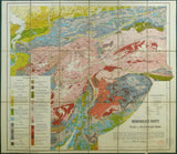 Blass, J., 1902. Geologische Karte der Tiroler-u. Vorarlberger-Alpen. Innsbruck: Wagner’schen Universitäts Buchhandlungen. Colour lithograph, 1:500,000