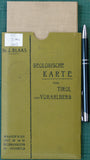 Blass, J., 1902. Geologische Karte der Tiroler-u. Vorarlberger-Alpen. Innsbruck: Wagner’schen Universitäts Buchhandlungen. Colour lithograph, 1:500,000