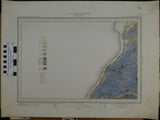 Sheet 101nw Drift, Old Series 1". 1895. Westmoreland: Bootle. Hand-coloured engraving, 38 x 53cm.