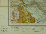 Sheet  6, ¼” Index series. (1886). Geological Survey of England and Wales. Covering North Sea coast from Staithes, Yorkshire to mouth of Humber River.