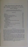 Caribbean. Baker, PE. (1969). ‘The Geological History of Mt. Miserry Volcano, St. Kitts, West Indies’, reprinted from Overseas Geology and Mineral Resources, v.10,