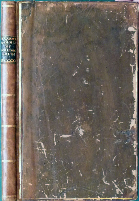 Smith, William. Memoirs of William Smith, LL.D., Author of the “Map of the Strata of England and Wales”, 1844