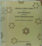 Brindley, GW, and Brown, G. (1984). Crystal Structures of Clay Minerals and their X-ray Identification, Mineral Society Monograph no. 5. London: Mineralogical Society. 495pp. HB.