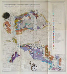 Die Ostalpen und ihr Vorland in der letzten Eiszeit (Wurm), 1987