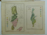 Macculloch, John (1819). ‘[Geological Maps of the Islands of] Bute and Cumbray, and of Giga and Cara ’, extract from A Description of the Western Islands of Scotland,
