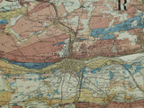 Cork District, Drift, (1903). First edition. Colour print, flat, 45 x 60.5cm. Scale 1:63,360. Base map 1899.