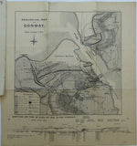 Elles, G.L. (1909). Geological Map of Conway’, fold out b/w printed map, 1:21,120 scale (3”=1 mile),