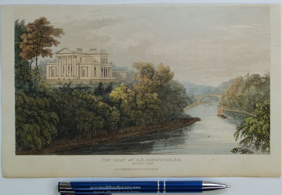 Ackermann, R. (1826). The Seat of G.B. Greenough, Esq., Regent’s Park. Colour lithograph  from Ackermann’s Repository of Arts. View of Grove House