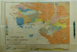 George, T. Neville, (1933). ‘Geological Map of the West of the Vale of Glamorgan’, fold out colour printed map