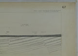 Horizontal Section No.   67 (1865). 1. From Culcheth Hall to Harwood Church, by Wharton and Great Lever. 2. From Arley Hall, Cheshire to Windle Moss, Lancs, by Warrington, and St. Helens. Geological Survey of GB. 1st