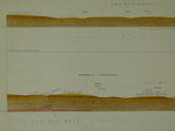 Horizontal Section No.   82 (1870). Continuation of sheet 81. From Handborough, in Oxfordshire, to Milverton, near Warwick. Geological Survey of GB. 1st edition.