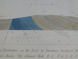 Horizontal Section No.   65 (1865). 1. From Manchester to R. Etherow, by Dukinfield Collieries and Tintwistle. 2. From Bowdon, Cheshire to Compstall.    Geological Survey of GB. 1st