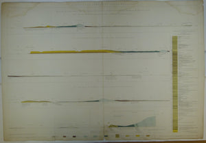 Horizontal Section No.   56 (1859). Sections to Illustrate the Geology of the Isle of Purbeck, Dorsetshire. Geological Survey of GB. 1st edition.