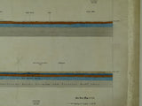 Horizontal Section No.   89 (1873). Across the Yorkshire Coalfield, from the NW of Sheffield by Ecclesfield, Wentworth, and through Snaith, Carlton and Barlow. Geological Survey of GB. 1st