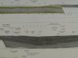 Horizontal Section No.   62 (1870). 1. From Harwood Church, across the Burnley Coalfield to Colne. 2. From Bull Hill, nr Todmorden, by Newchurch-in-Rossendale, to Black Hambledon. Geological Survey of GB. 1st.