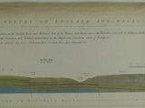 Horizontal Section No.   93 (1873). From N end of Saddleworth Valley, across the Yorkshire Coalfield by Wakefield and Sharlston, to N of Pontefract. Geological Survey of GB. 1st edition.