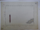 Ireland sheet 140, Loophead, 1” scale. 1882. 95% Atlantic Ocean. Base map not dated. Coloured 1908. Hand-coloured