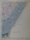 Ireland sheet 159, Blackwater, 1” scale. 1901. Base map not dated. Coloured 1902. 70% Irish Sea. Hand-coloured
