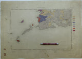 Ireland sheet 171, Dingle, 1” scale. 1859. First edition. Includes Great Blasket Island Hand-coloured