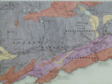 Ireland sheet 172, Dingle Bay, 1” scale. 1879. 30% Bay. Base map not dated. Coloured 1910. Hand-coloured