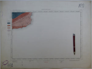 Ireland sheet 189, untitled – Mine Head [land], 1” scale. 1879.  85% sea.  Hand-coloured