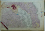 Ireland sheet  37, Newtown Ards, 1” scale. 1898. Covers Saintfield, Strangford Lough. Base map not dated. Hand-coloured