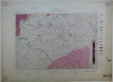 Ireland sheet  48, Banbridge, 1” scale. 1901. Covers Bromore, Ballymahinch. Base map not dated. Hand-coloured