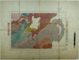 Quarter inch sheet 5. Untitled – Lough Neagh, Counties Down, Armagh, Monaghan, (c1913). First edition. Base map 1921