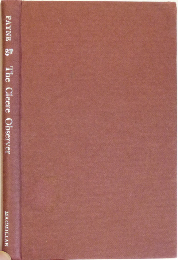 Leeuwenhoek, van, Antoni. The Cleere Observer; a biography of Antoni van Leeuwenhoek (1970). By Alma Smith Payne