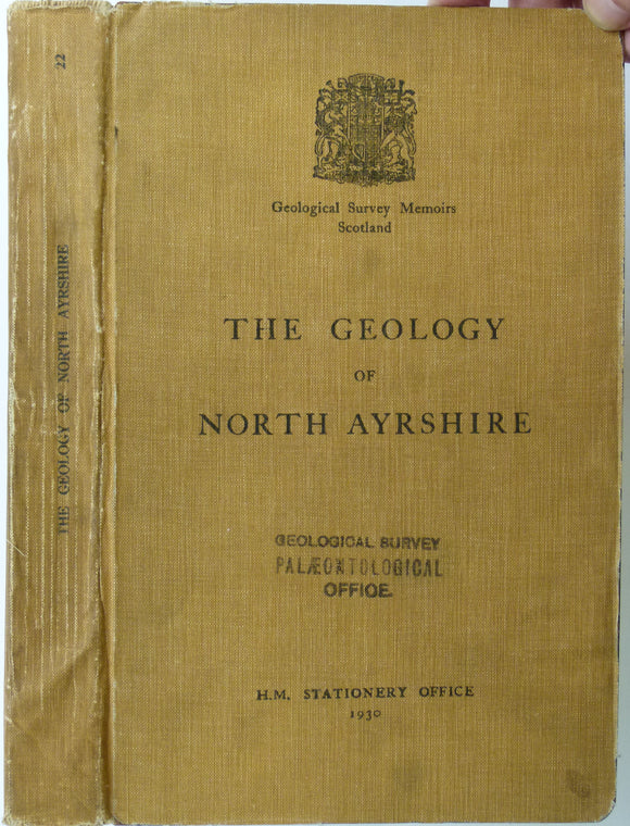 Memoir sheet  22. The Geology of North Ayrshire (Explanation of One-Inch Sheet 22).