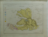 Macculloch, John (1819). ‘[Geological Map of the Islands of] Mull, Iona,  Staffa’, extract from A Description of the Western Islands of Scotland