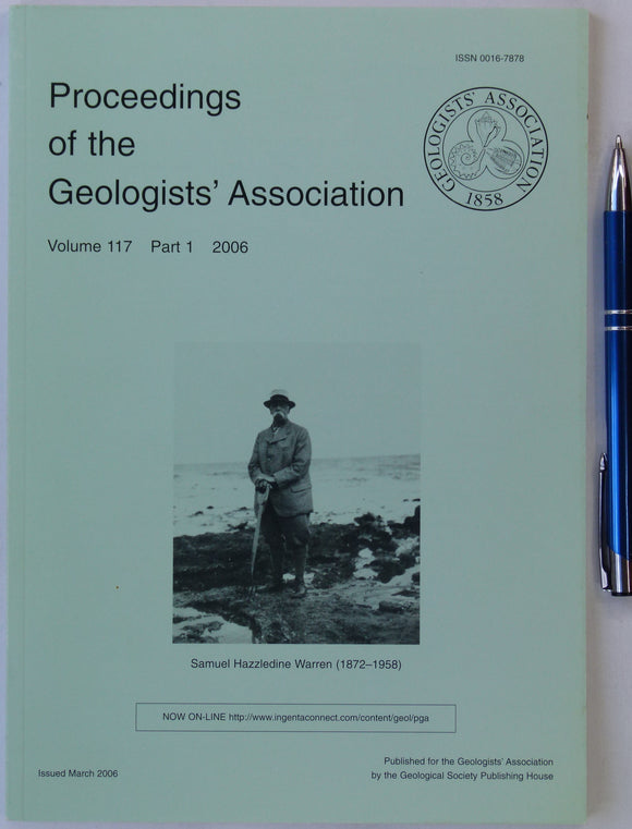 Haworth, Richard (ed).(2006). Proceedings of the Geologists’ Association, v117, pt1, pp 1-99. All articles on the history of Geology in UK. PB.