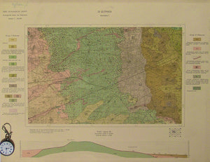 Sheet 33-I, 1:50,000. Zutphen, 1934