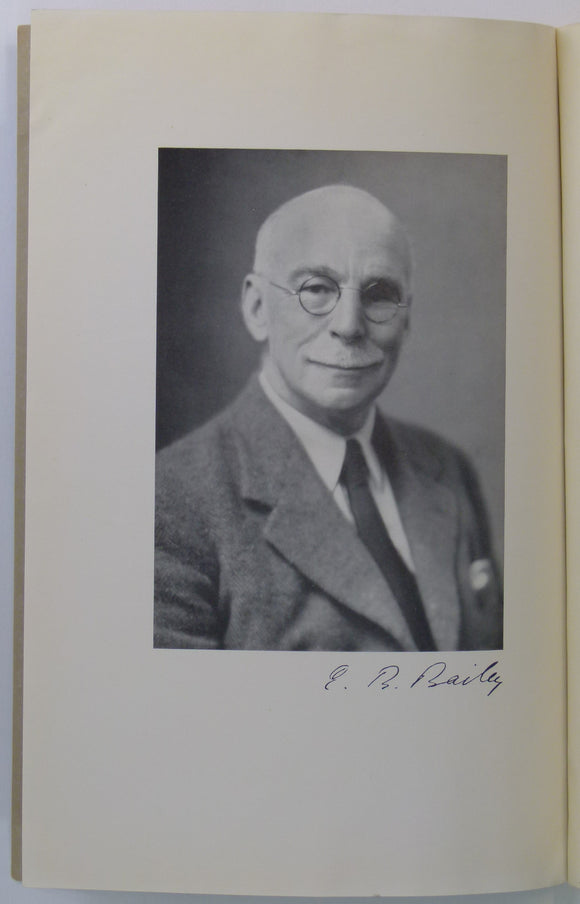 Bailey, Edward Battersby, 1881-1965, anon. (1965). Reprinted from Biographical Memoirs of Fellows of the Royal Society