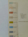 Sheet  61ne, Old Series 1". c1853. First edition. Shropshire: Coalbrookdale, Ironbridge, Shifnal. Hand-coloured engraving
