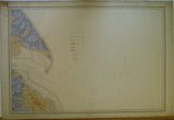 Sheet  85 Drift, Old Series 1". 1893. Lincolnshire, Yorkshire: Great Grimsby, Mouth of the Humber, Spurn Head. Topography 1824