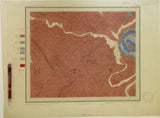 Sheet  43nw, Old Series 1". 1882. Monmouthshire, Herefordshire: Hereford, River Wye. Base map 1831, railways inserted 1882