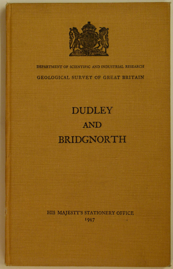 Sheet memoir 167, Dudley and Bridgenorth, 1947, by TH Whitehead and RW Pocock.