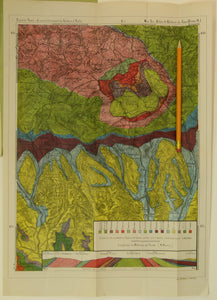 Sacco, Frederico, 1889. Untitled geological map of Castelnovo d’Asti (now Castelnuovo don Bosco) area (approx. 20km E of Turin)